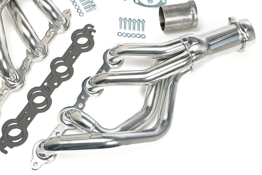 Hedman Hedders LS SWAP HEADERS; MID LENGTH; 67-69 CAMARO/FIREBIRD (F-BODY) & 68-74 NOVA/VENTURA (X-BODY); HTC SILVER CERAMIC COATED 68716