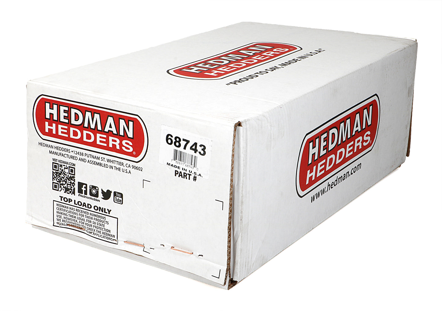 Hedman Hedders LS ENGINE SWAP CAST EXHAUST MANIFOLDS; BLACK MAXX BLACK CERAMIC COATED 68743