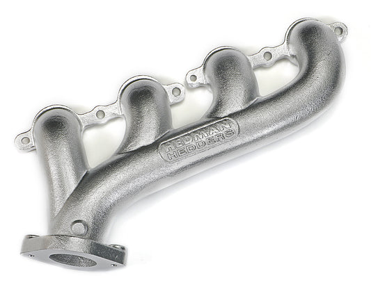 Hedman Hedders LS ENGINE SWAP CAST EXHAUST MANIFOLDS; MATTE SILVER CERAMIC COATED 68748