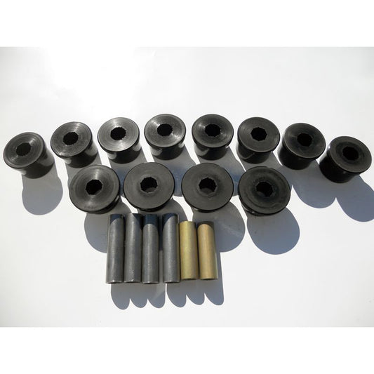 Granatelli Rear Control Arm Bushing Rebuild Kit/ Upper & Lowers - Poly Urethane GM-CABSHKT