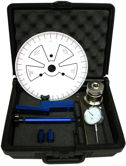 Proform Camshaft Degree Wheel Kit; GM LS; Heads Off; 9in Wheel with Dial Indicator 68786