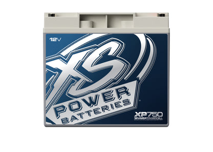 XS Power Batteries 12V AGM XP Series Supplemental Batteries - M6 Terminal Bolts Included 750 Max Amps XP750