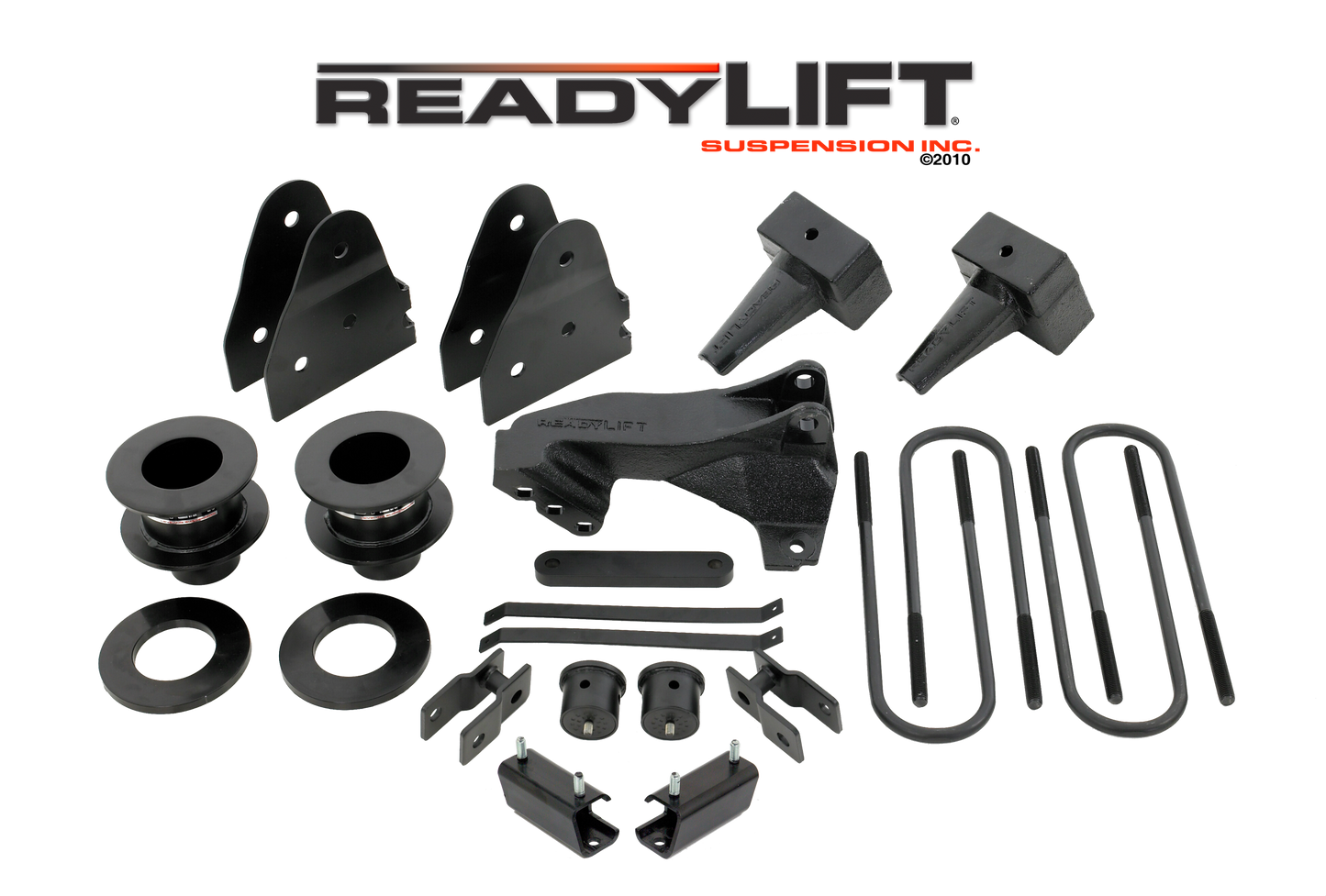 ReadyLift 2011-16 FORD F250 2.5'' SST Lift Kit with 4'' Rear Blocks - 1 pc Drive Shaft 69-2524