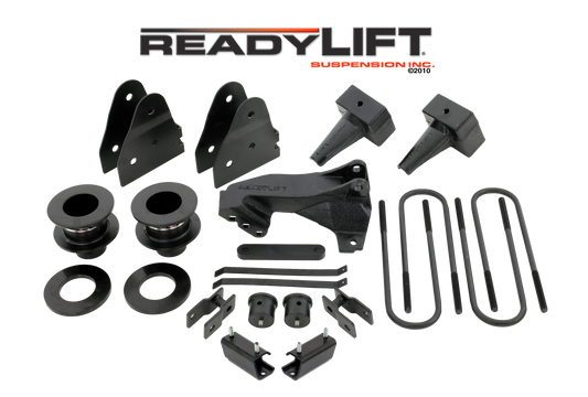 ReadyLift 2011-16 FORD F250 2.5'' SST Lift Kit with 4'' Rear Blocks - 1 pc Drive Shaft 69-2524