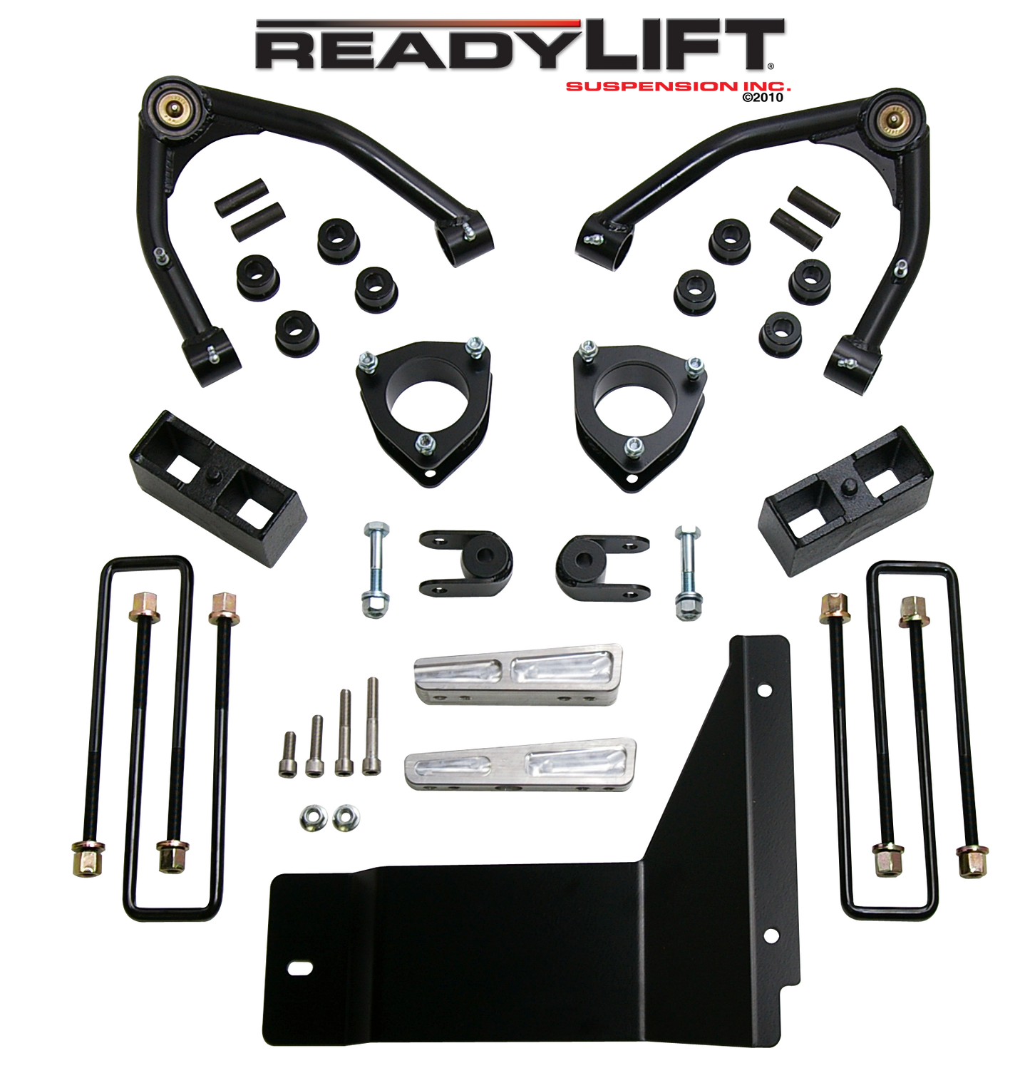 ReadyLift 2007-13 CHEV/GMC 1500 4'' Front with 1.75'' Rear SST Lift Kit - Cast Steel UCA 69-3485