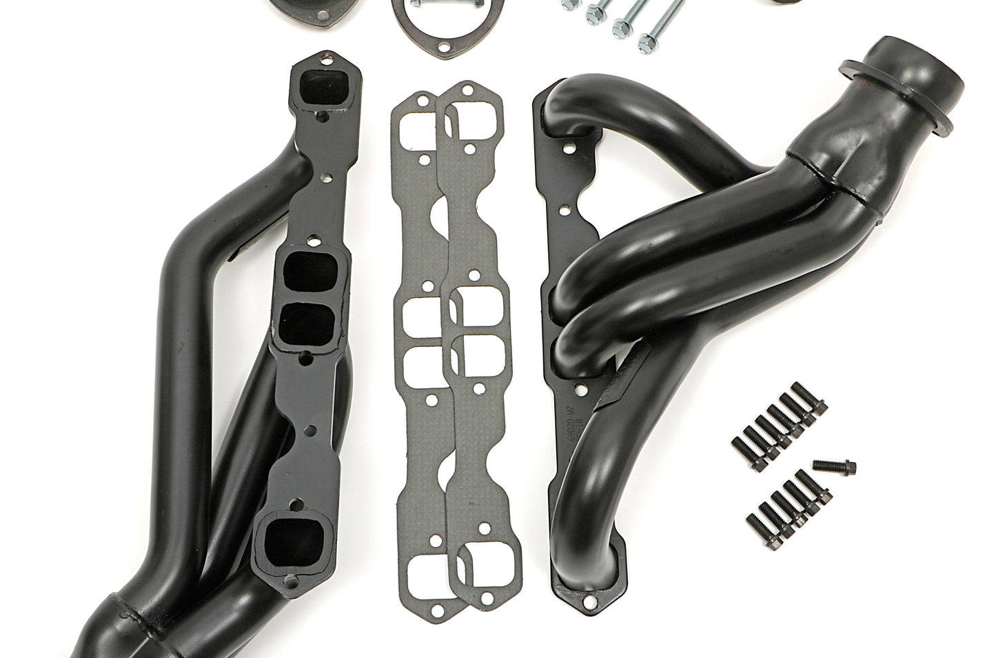 Hedman Hedders 67-87 C10/C20 TRUCKS WITH SB CHEVY; STANDARD UNCOATED HEADERS; 1-3/4 IN. TUBE DIA.; 3 IN. COLL.; MID-LENGTH DESIGN 69020