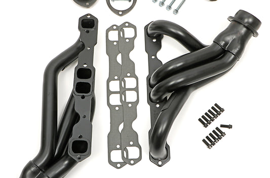 Hedman Hedders 67-87 C10/C20 TRUCKS WITH SB CHEVY; STANDARD UNCOATED HEADERS; 1-3/4 IN. TUBE DIA.; 3 IN. COLL.; MID-LENGTH DESIGN 69020