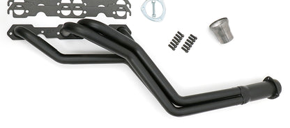 Hedman Hedders S10 / SB CHEVY V8 UNDER CHASSIS DESIGN ENGINE SWAP HEADERS SWAP HEADERS; 1-1/2 IN. LONG TUBE- BLACK MAXX CERAMIC COATED 69033