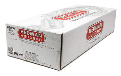 Hedman Hedders HEDMAN HEADERS 1982-04 CHEVY/GMC S10/S15 (2WD) LS SWAP HEADERS; 1-1/2 IN. LONG TUBE; 3 IN. BALL/SOCKET COLLECTOR- HTC SILVER CERAMIC COATED 69056