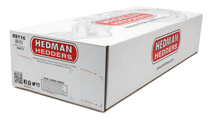 Hedman Hedders HTC COATED HEADERS; 1-3/4 IN. TUBE DIA.; 3 IN. COLL.; FULL LENGTH DESIGN 69116