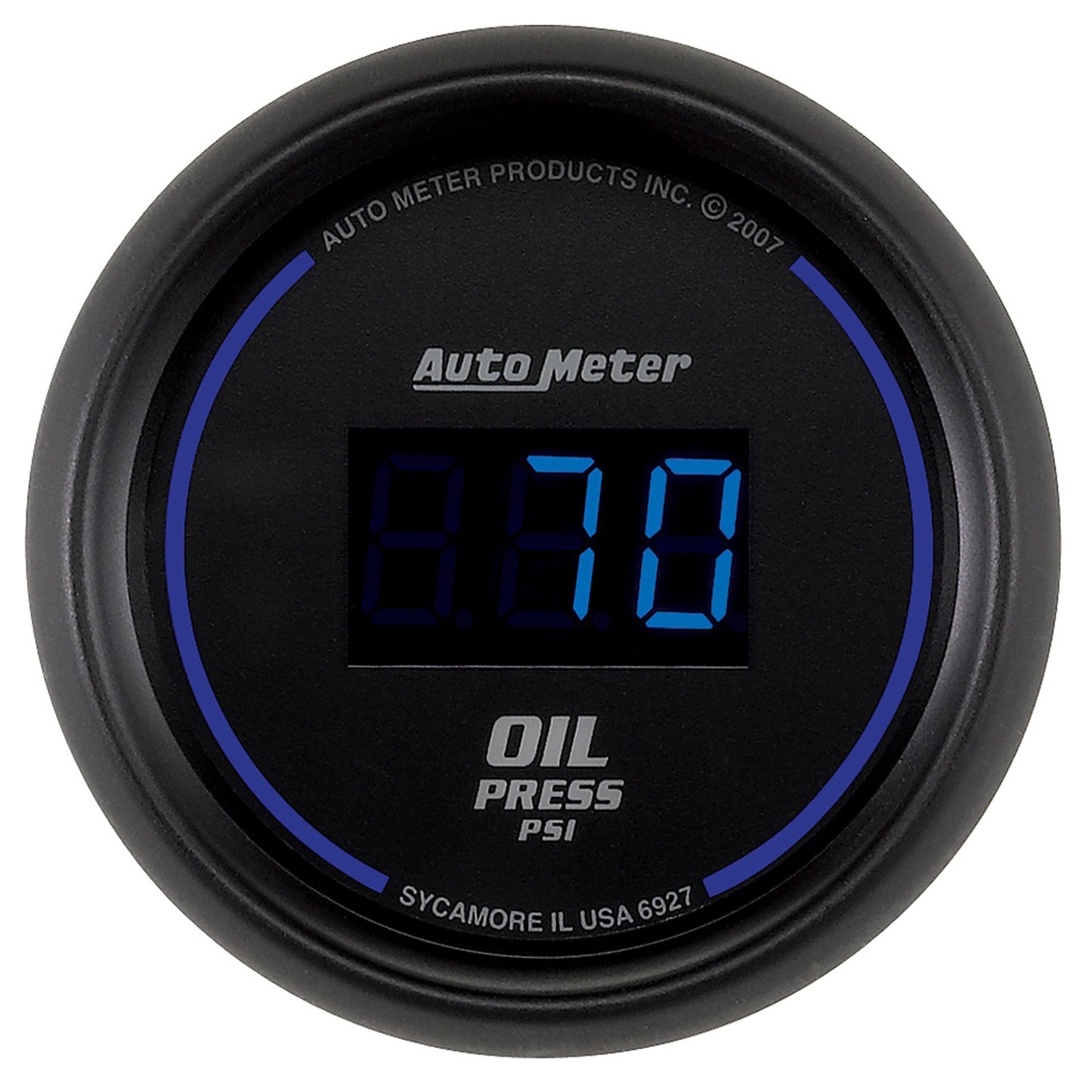AutoMeter 2-1/16 in. OIL PRESSURE 0-100 PSI COBALT DIGITAL 6927