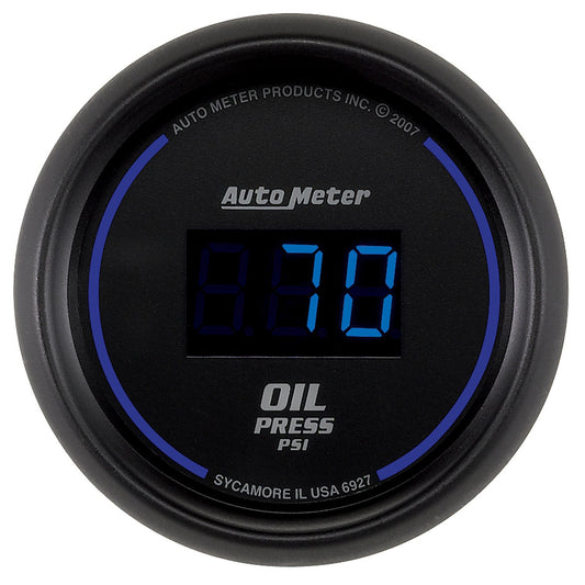 AutoMeter 2-1/16 in. OIL PRESSURE 0-100 PSI COBALT DIGITAL 6927