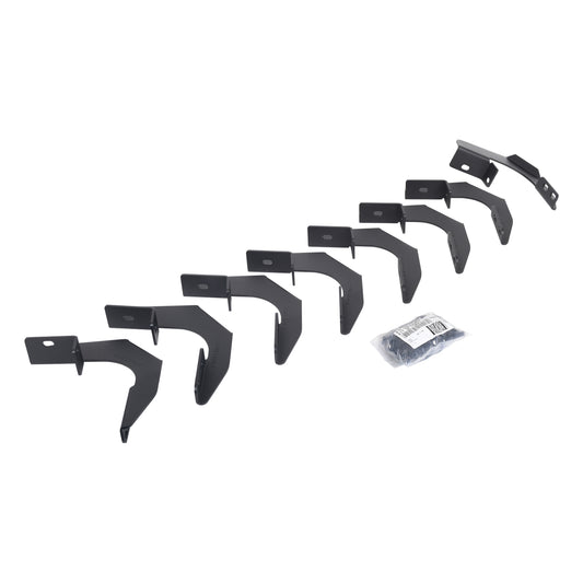 Go Rhino 6942355 RB10/RB20 Running Boards MOUNTING BRACKETS ONLY Textured Black