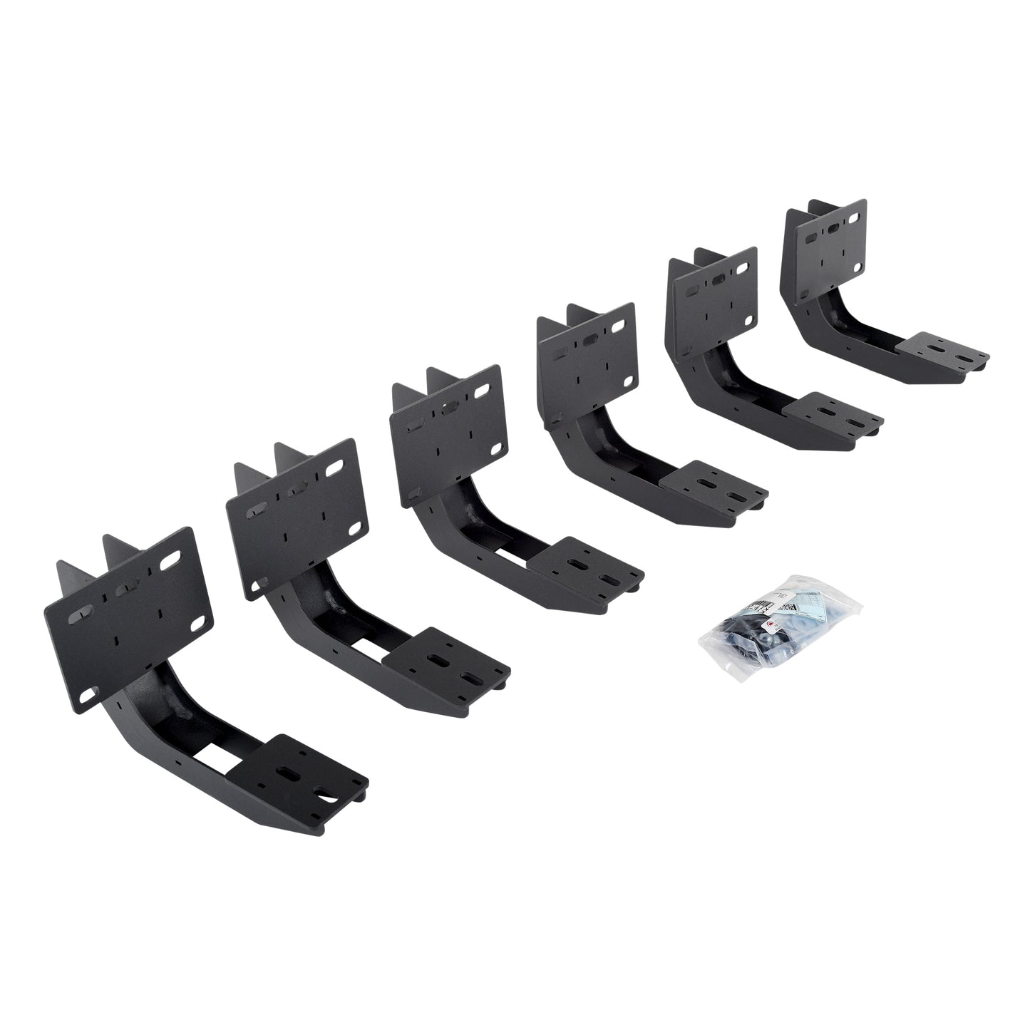 Go Rhino 6943066 VSeries V3 RB30 And RB Slim Side Steps MOUNTING BRACKETS ONLY Textured Black