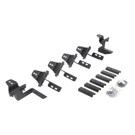 Go Rhino 6945056 VSeries V3 RB30 And RB Slim Side Steps MOUNTING BRACKETS ONLY Textured Black