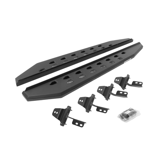 Go Rhino 69492648SPC RB10 Slim Line Running Boards With Mounting Brackets Textured Black