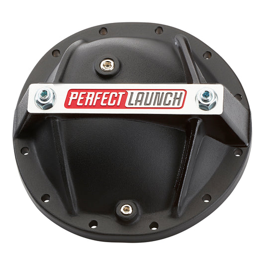 Proform Differential Cover; 'Perfect Launch' Model; Fits GM 12 Bolt; Aluminum; Black 69502