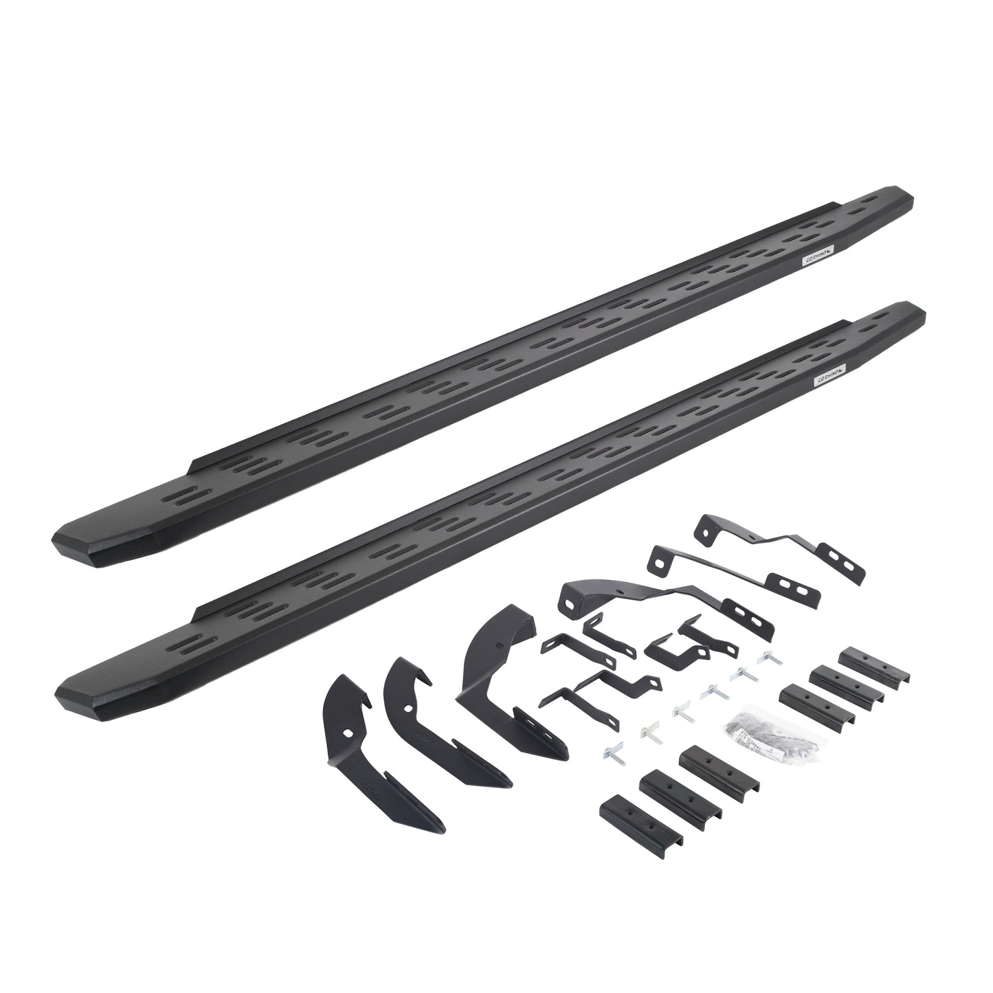Go Rhino 69604280PC RB30 Running Boards With Mounting Bracket Kit Textured Black