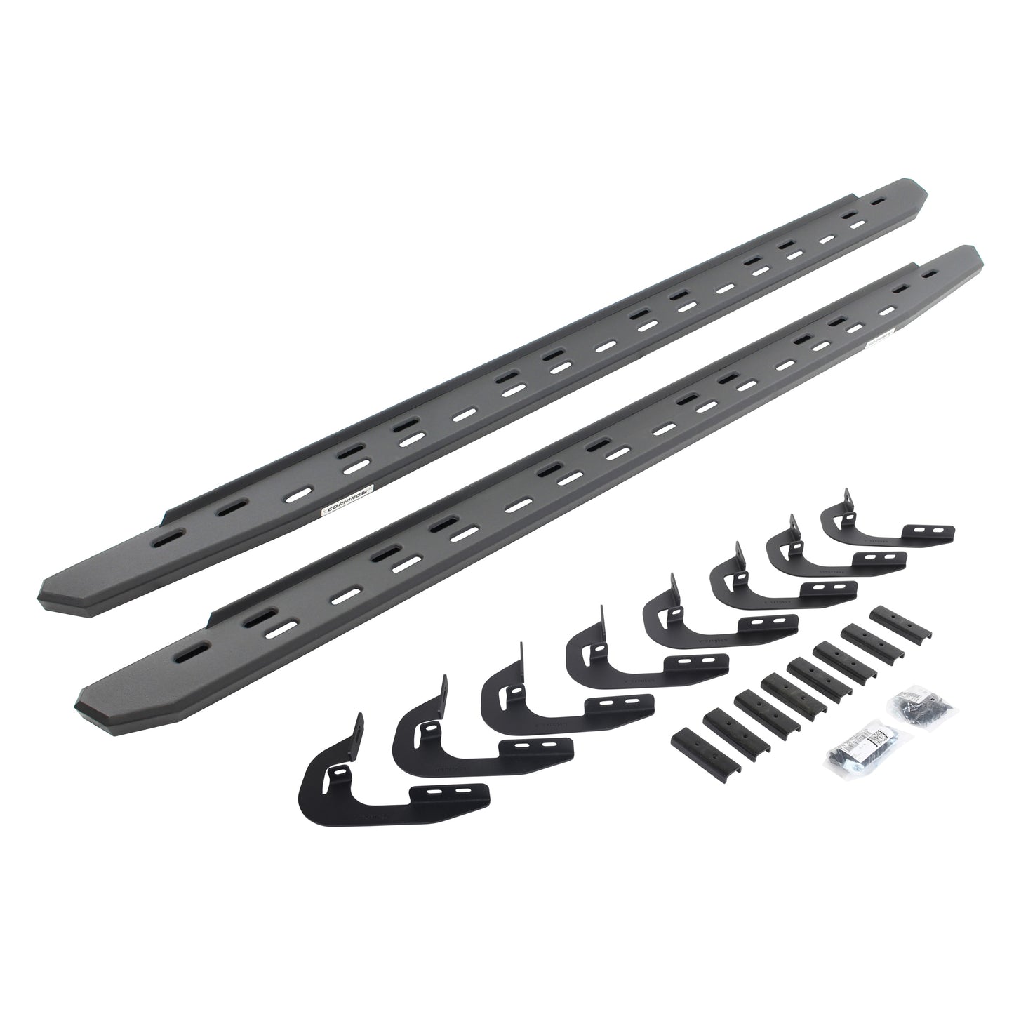 Go Rhino 69604787SPC RB30 Slim Line Running Boards With Mounting Bracket Kit Textured Black