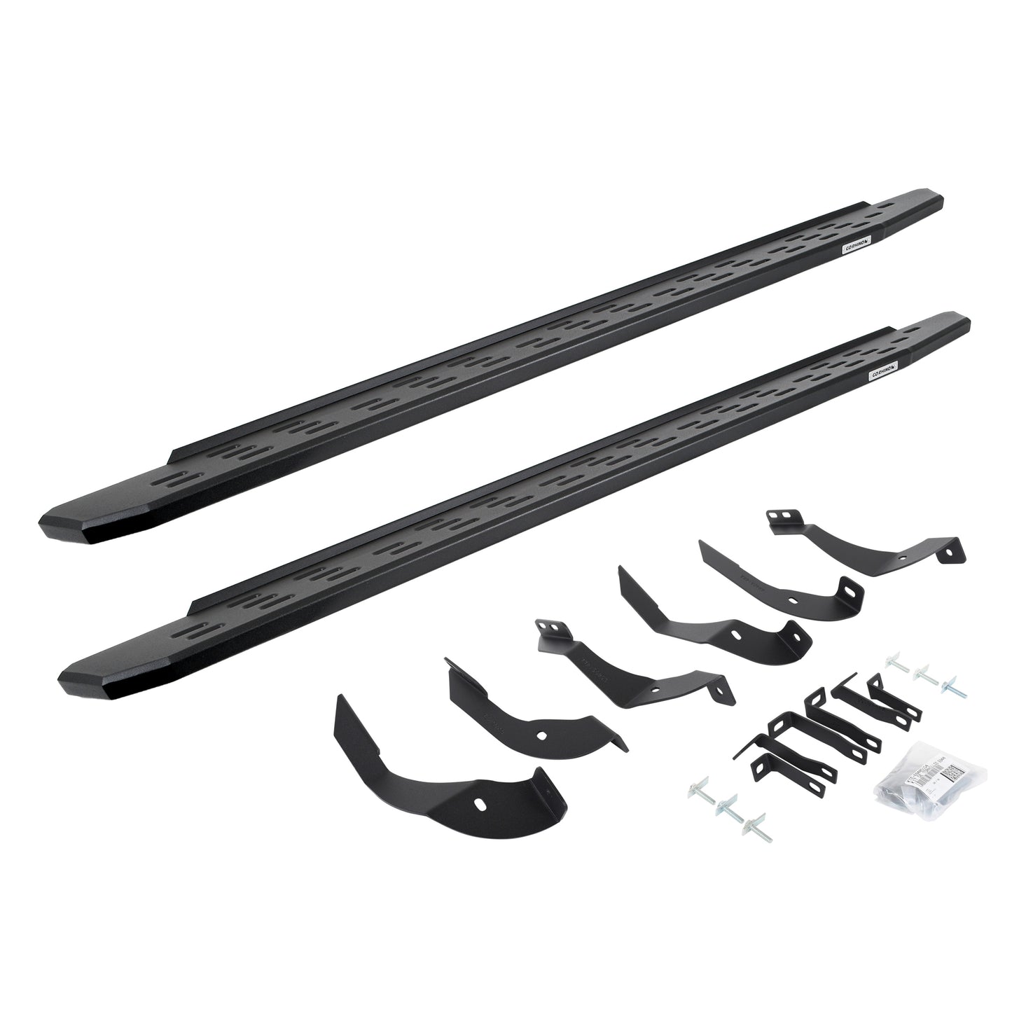Go Rhino 69605187PC RB30 Running Boards With Mounting Bracket Kit Textured Black
