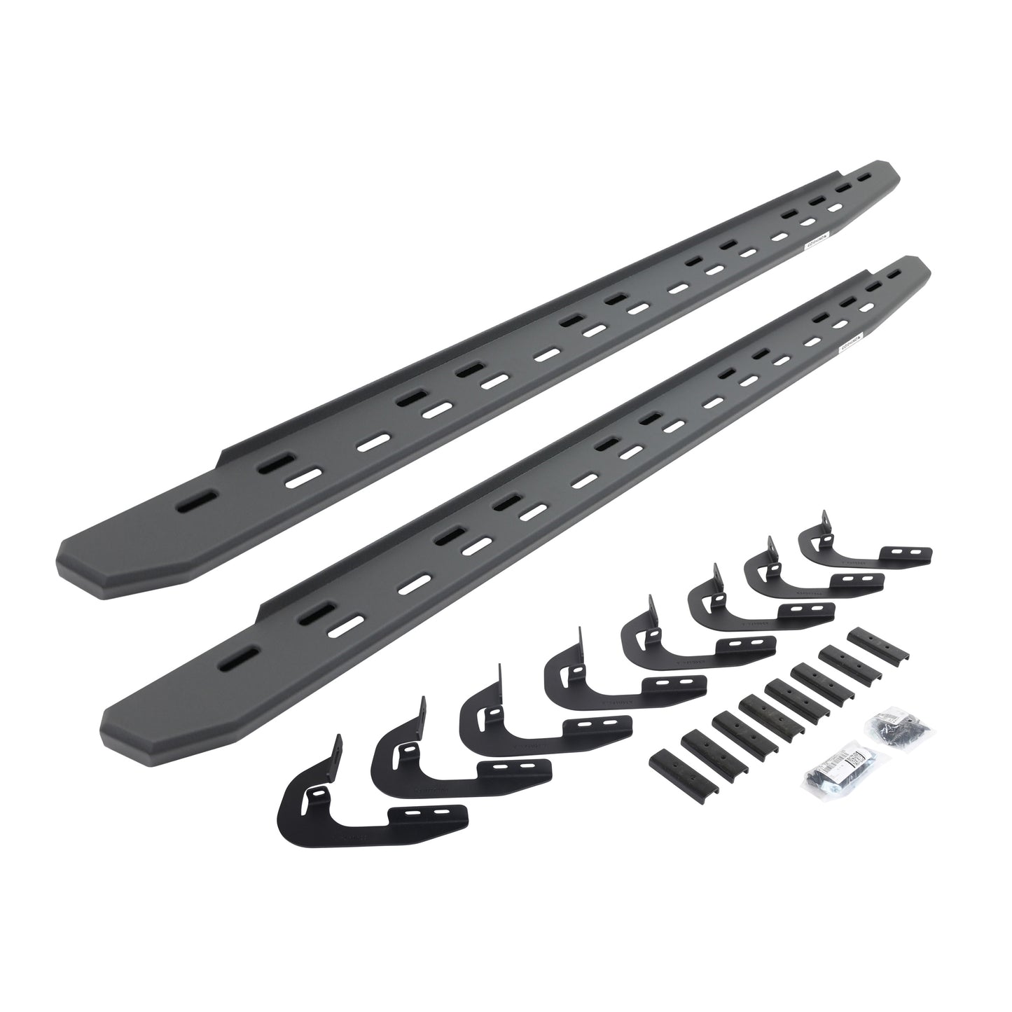 Go Rhino 69605880SPC RB30 Slim Line Running Boards With Mounting Bracket Kit Textured Black
