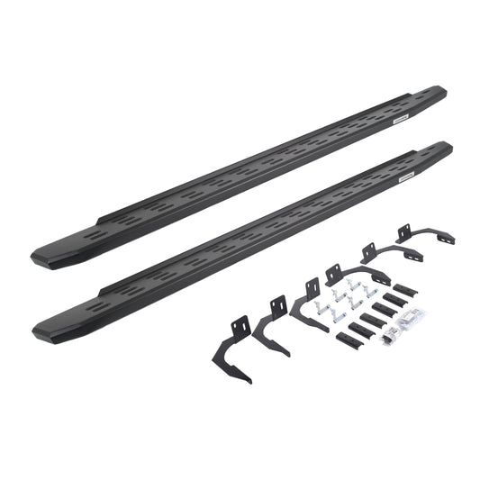 Go Rhino 69609980PC RB30 Running Boards With Mounting Bracket Kit Textured Black