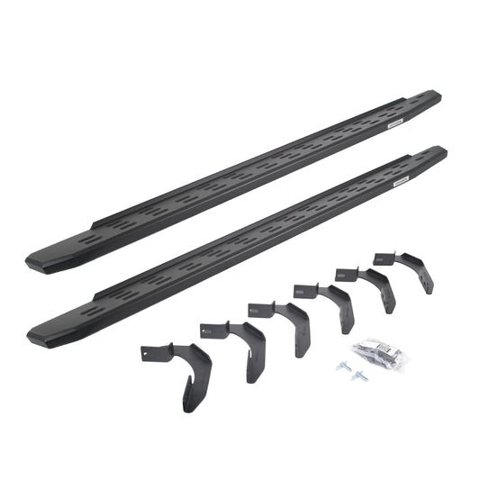 Go Rhino 69612680PC RB30 Running Boards With Mounting Bracket Kit Textured Black