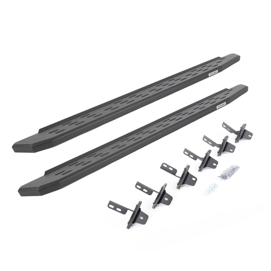 Go Rhino 69612973PC RB30 Running Boards With Mounting Bracket Kit Textured Black