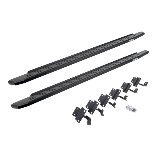 Go Rhino 69615587PC RB30 Running Boards With Mounting Bracket Kit Textured Black