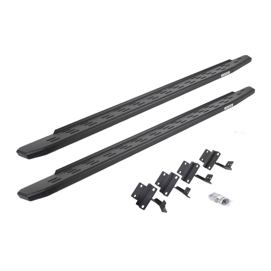 Go Rhino 69617780PC RB30 Running Boards With Mounting Bracket Kit Textured Black