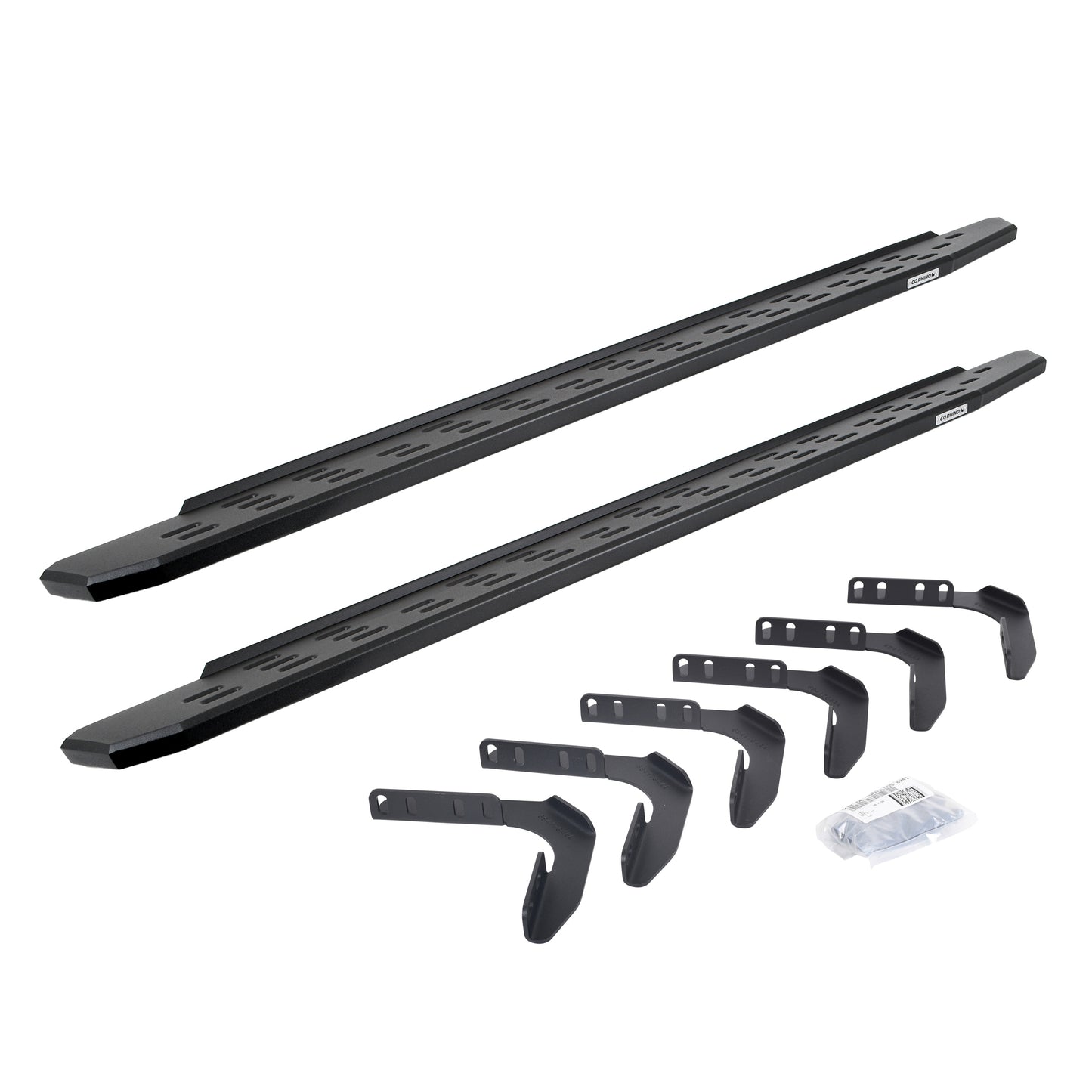 Go Rhino 69618087PC RB30 Running Boards With Mounting Bracket Kit Textured Black