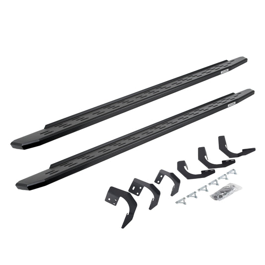 Go Rhino 69620687PC RB30 Running Boards With Mounting Bracket Kit Textured Black