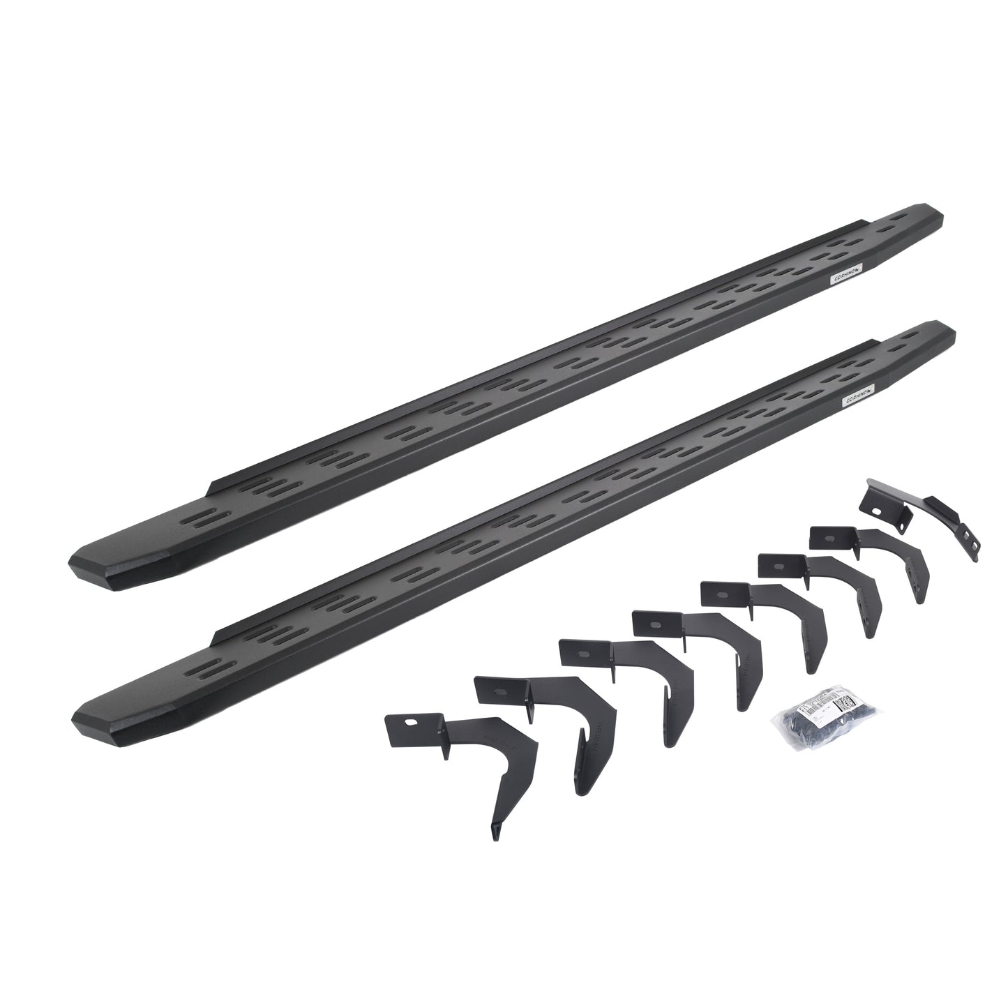Go Rhino 69623580PC RB30 Running Boards With Mounting Bracket Kit Textured Black