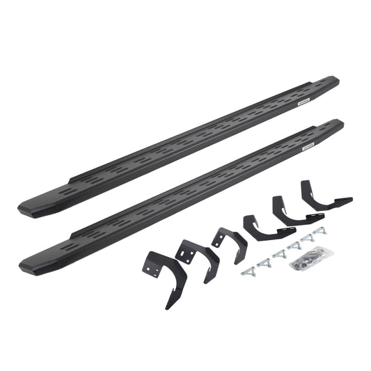 Go Rhino 69629980PC RB30 Running Boards With Mounting Bracket Kit Textured Black