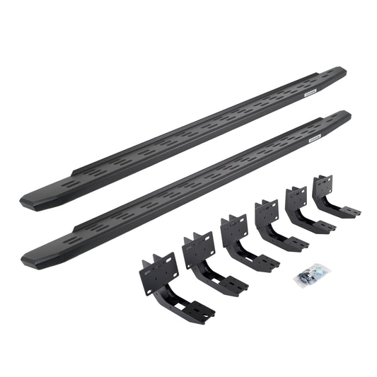 Go Rhino 69630680PC RB30 Running Boards With Mounting Bracket Kit Textured Black