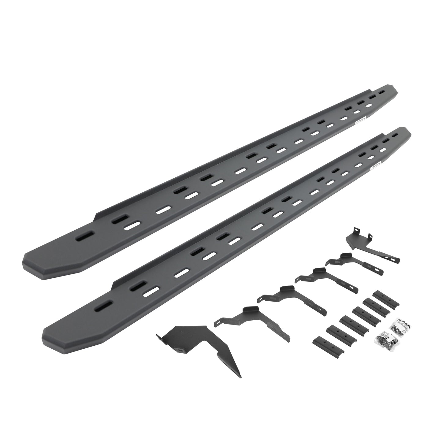 Go Rhino 69636880SPC RB30 Slim Line Running Boards With Mounting Bracket Kit Textured Black