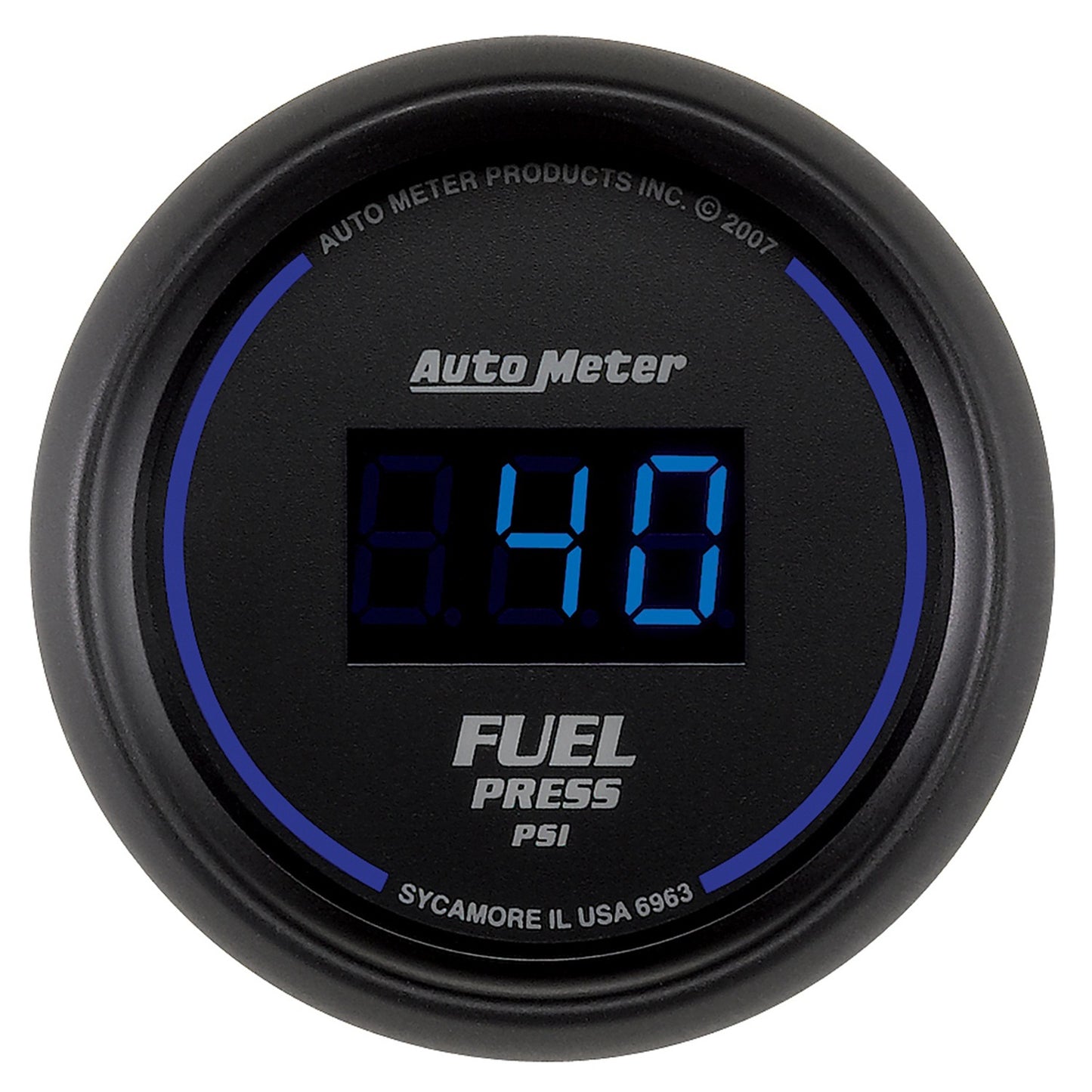 AutoMeter 2-1/16 in. FUEL PRESSURE 0-100 PSI COBALT DIGITAL 6963