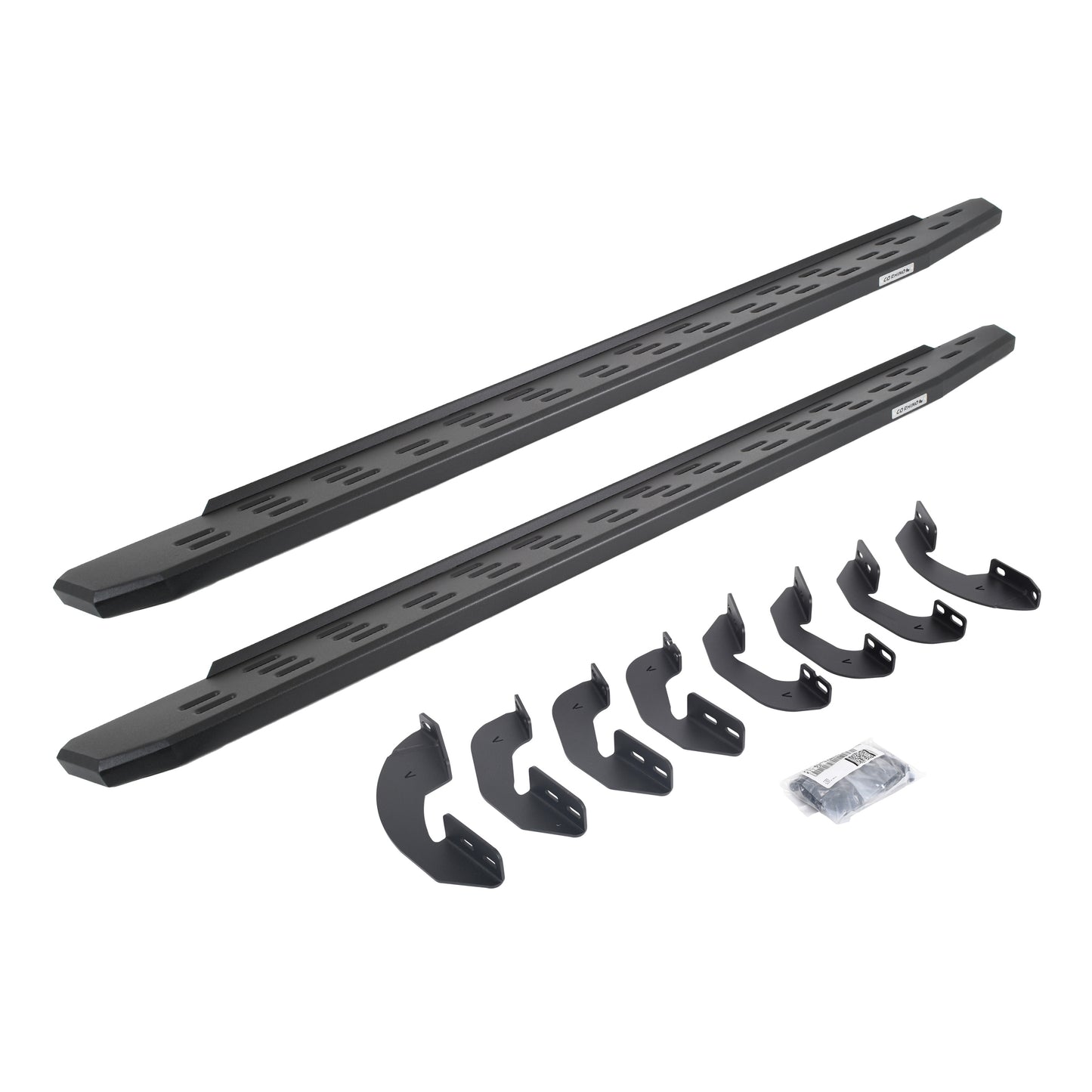 Go Rhino 69641580PC RB30 Running Boards With Mounting Bracket Kit Textured Black