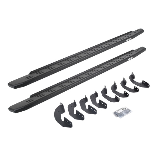 Go Rhino 69641580PC RB30 Running Boards With Mounting Bracket Kit Textured Black