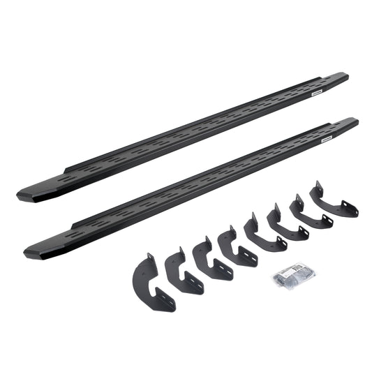 Go Rhino 69641687PC RB30 Running Boards With Mounting Bracket Kit Textured Black