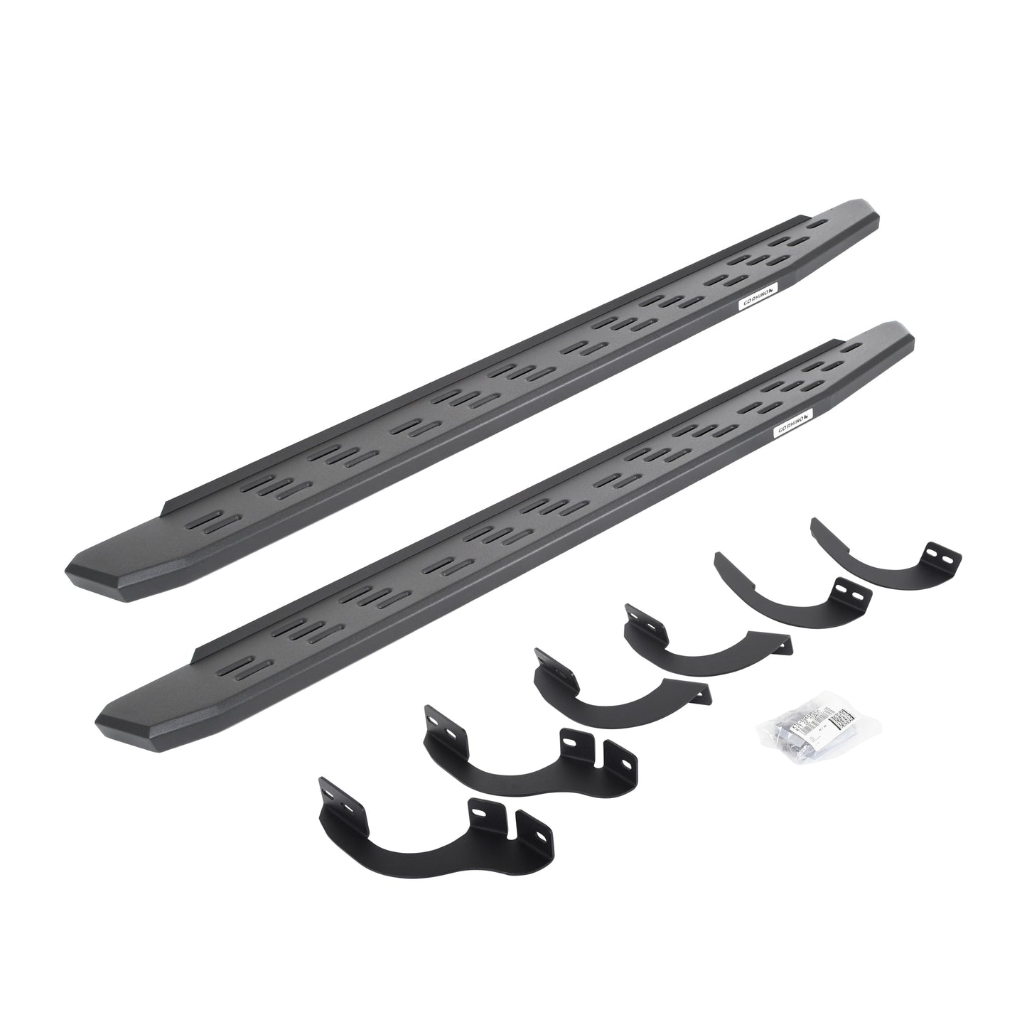 Go Rhino 69642568PC RB30 Running Boards With Mounting Bracket Kit Textured Black