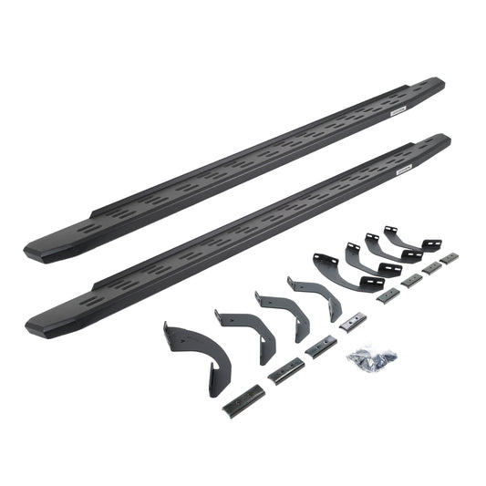 Go Rhino 69643580PC RB30 Running Boards With Mounting Bracket Kit Textured Black