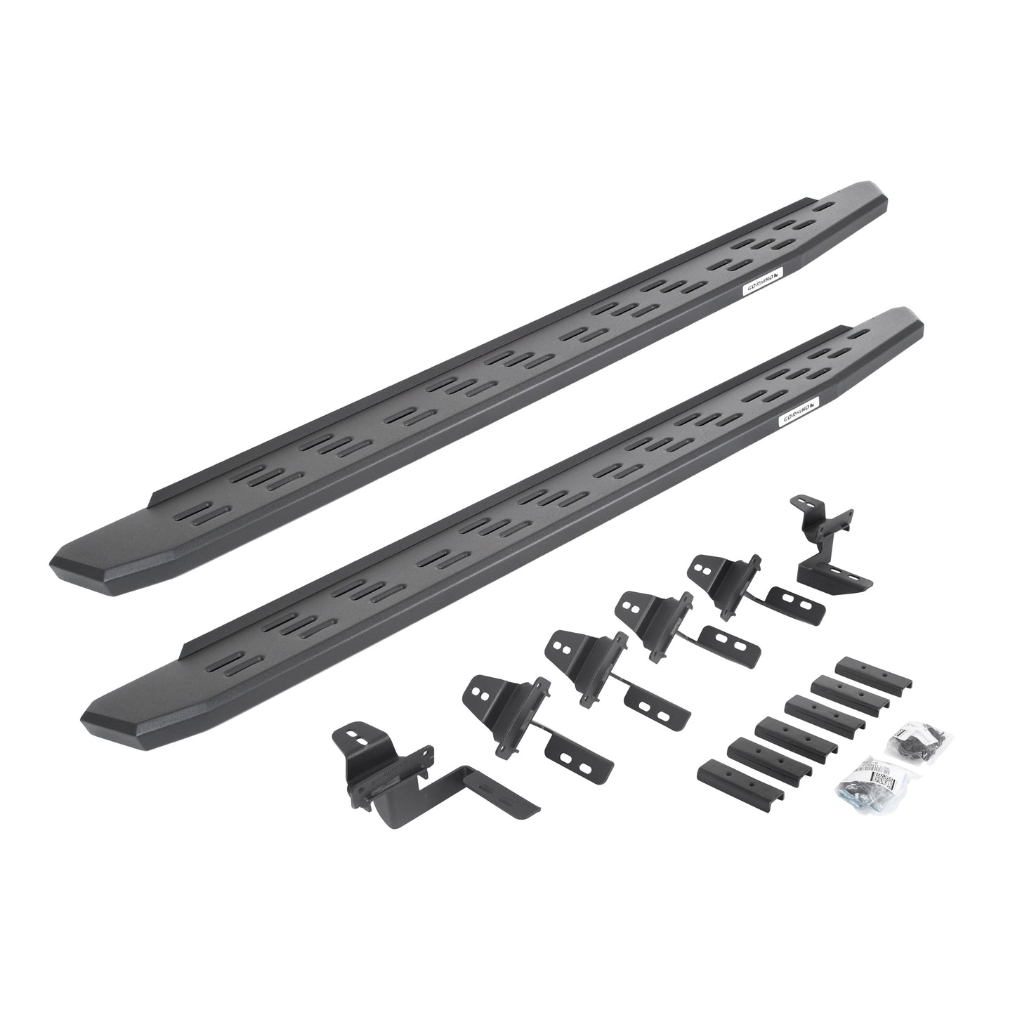 Go Rhino 69650568PC RB30 Running Boards With Mounting Bracket Kit Textured Black