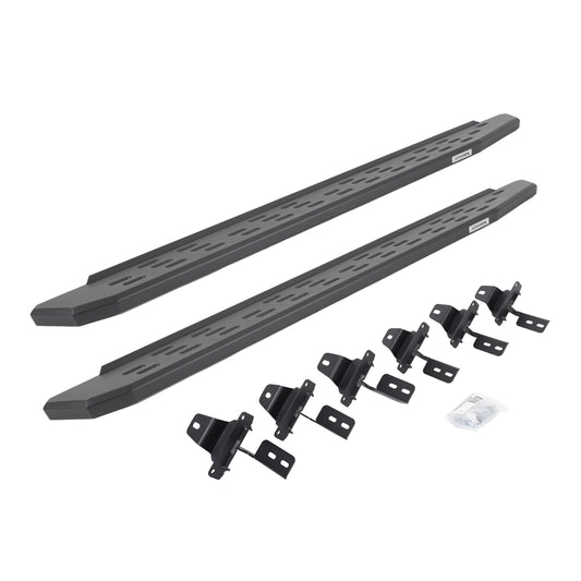 Go Rhino 69650673PC RB30 Running Boards With Mounting Bracket Kit Textured Black