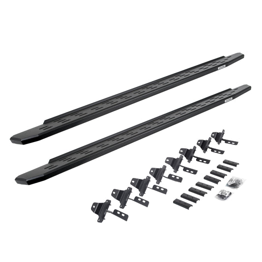 Go Rhino 69651687PC RB30 Running Boards With Mounting Bracket Kit Textured Black
