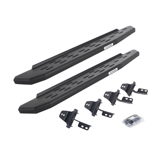 Go Rhino 69692648PC RB30 Running Boards With Mounting Bracket Kit Textured Black