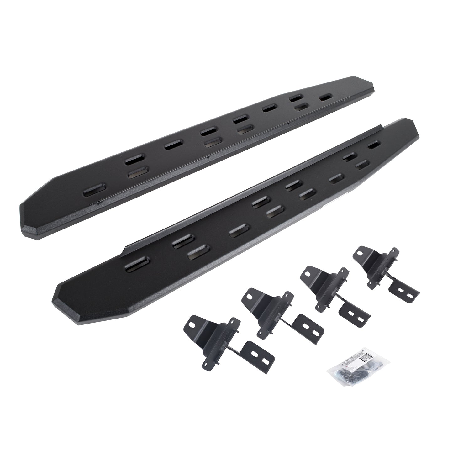 Go Rhino 69692748SPC RB30 Slim Line Running Boards With Mounting Bracket Kit Textured Black