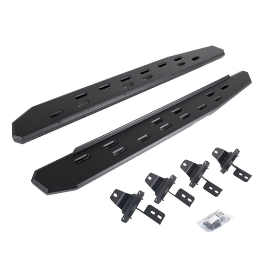 Go Rhino 69692748SPC RB30 Slim Line Running Boards With Mounting Bracket Kit Textured Black