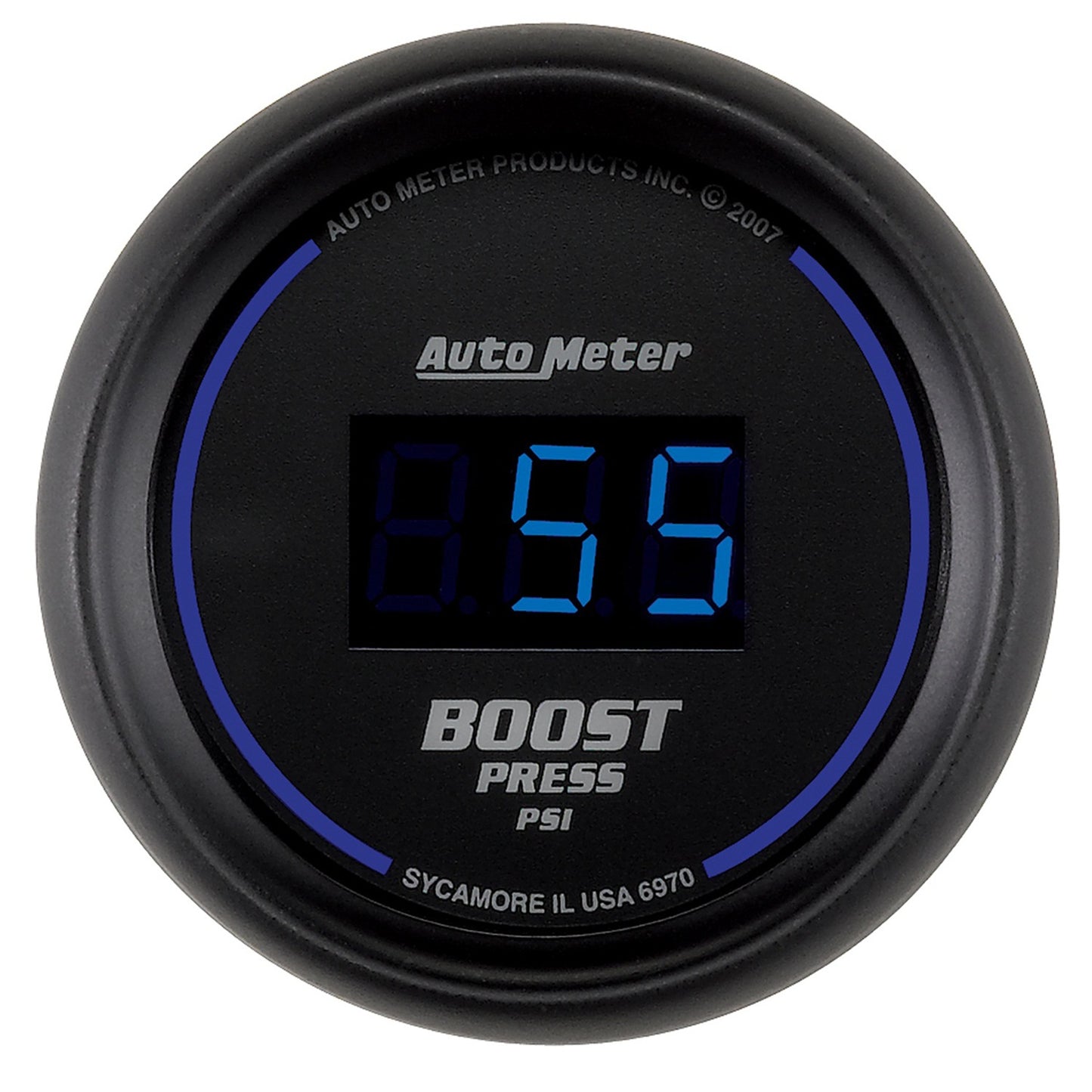 AutoMeter 2-1/16 in. BOOST 0-60 PSI COBALT DIGITAL 6970