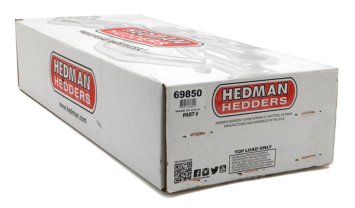 Hedman Hedders ELITE HEADERS; 1-3/4 IN. TUBE DIA.; 3 IN. COLL.; FULL LENGTH DESIGN 69850